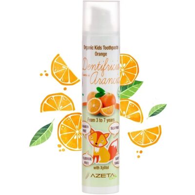 Azeta Bio - Organische Kinder-Zahnpasta mit Xylitol & Aloe - 50ml Azeta Bio - Organische Kinder-Zahnpasta mit Xylitol & Aloe - 50ml