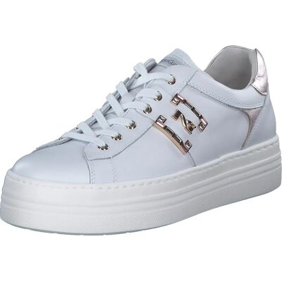 Nero Giardini E409967D Ledersneaker Weiß - Schuhe Nero Giardini E409967D Ledersneaker Weiß - Schuhe