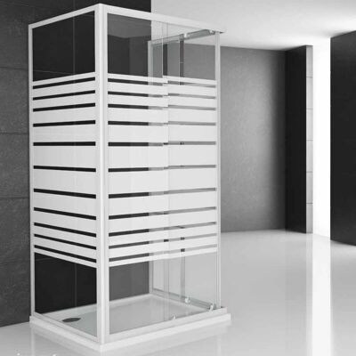 OGOMONDO - Box Doccia Angolare 70x90 - Vetro temperato 4mm - Destra OGOMONDO - Box Doccia Angolare 70x90 - Vetro temperato 4mm - Destra