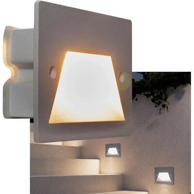 Marca Modello - Luce da incasso LED 3W - Esterno IP65 Marca Modello - Luce da incasso LED 3W - Esterno IP65