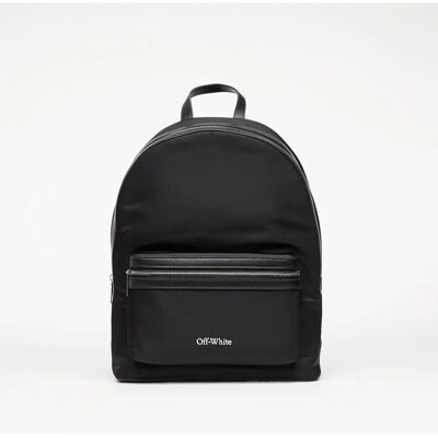 Zaino tondo nero Off White - Logo, Nylon, Unisex Zaino tondo nero Off White - Logo, Nylon, Unisex