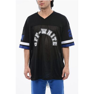 Off White Abloh Patch T-Shirt a Girocollo - T-Shirt Off White Abloh Patch T-Shirt a Girocollo - T-Shirt