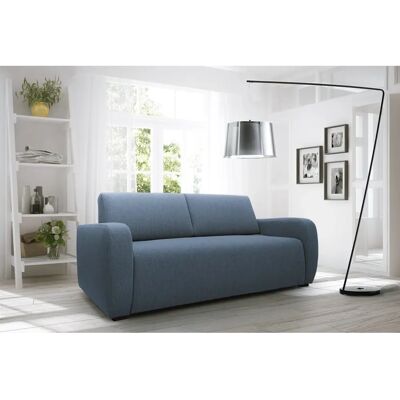 Divani.Store Canapé-Lit Duna Bleu - 195cm, 140x197cm, 195x93x100cm - Canapé-Lit - Publicité Divani.Store Canapé-Lit Duna Bleu - 195cm, 140x197cm, 195x93x100cm - Canapé-Lit - Publicité
