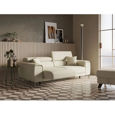 Divani.store Sofa Extensible Fusion - Mousse à Mémoire, Repose-têtes Réglables - Publicité Divani.store Sofa Extensible Fusion - Mousse à Mémoire, Repose-têtes Réglables - Publicité