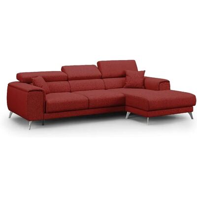 DIVANI.STORE - Fusion - Rojo - 260 cm - Sofá modular DIVANI.STORE - Fusion - Rojo - 260 cm - Sofá modular