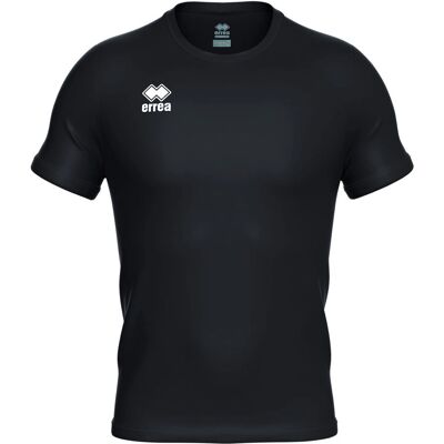 ERREA Evo Schwarzes Unisex-Sportshirt - Sportswear ERREA Evo Schwarzes Unisex-Sportshirt - Sportswear