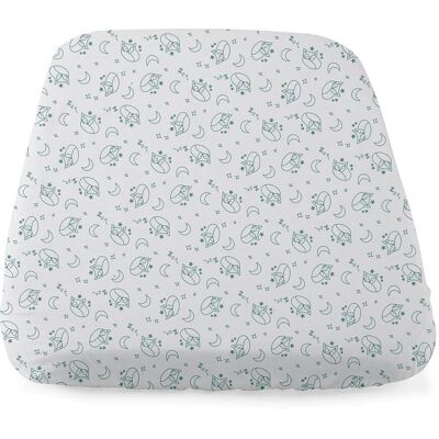 Chicco Next2me Blätter - Foxy - Spannbetttücher für 50x83cm Matratze Chicco Next2me Blätter - Foxy - Spannbetttücher für 50x83cm Matratze
