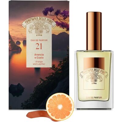 Compagnia delle Indie 21 Apelsin Läder Eau De Parfum - Unisex 75Ml Compagnia delle Indie 21 Apelsin Läder Eau De Parfum - Unisex 75Ml