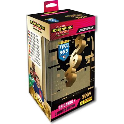 Panini FIFA 365 2024 Adrenalyn XL Sammelkarten Classic Blechdose Panini FIFA 365 2024 Adrenalyn XL Sammelkarten Classic Blechdose