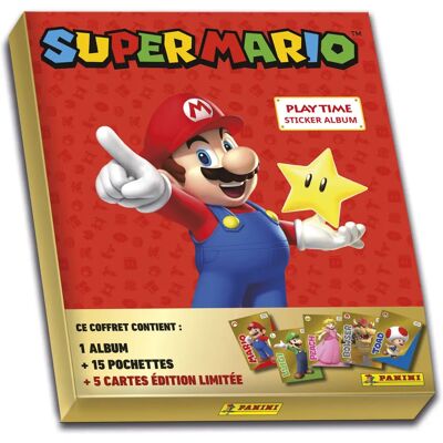 Panini Modell - Nintendo Mario Gyűjteményes Album és Matricák Korlátozott Kiadás Panini Modell - Nintendo Mario Gyűjteményes Album és Matricák Korlátozott Kiadás