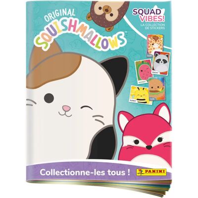 Panini Squishmallows Stickers Album - 188 Stickers & 40 Pagina's Panini Squishmallows Stickers Album - 188 Stickers & 40 Pagina's