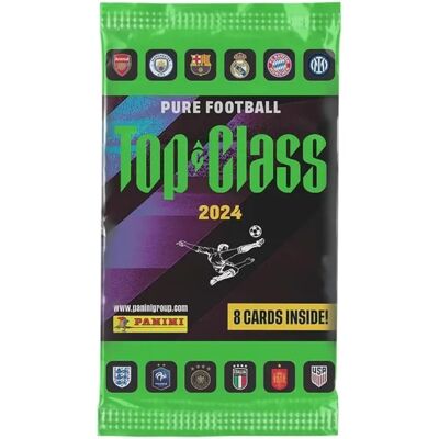 Panini Top Class 2024 Jalkapallo Kortit - 8 Pakettia Panini Top Class 2024 Jalkapallo Kortit - 8 Pakettia