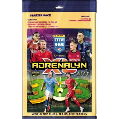 Panini FIFA 365 2024/2025 Adrenalyn Starter Set - Labdarúgó kártyák Panini FIFA 365 2024/2025 Adrenalyn Starter Set - Labdarúgó kártyák