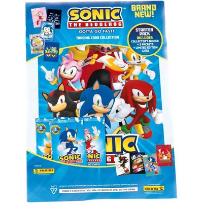 Pack de démarrage Panini Sonic le Hérisson - Collection - Cartes Sonic Pack de démarrage Panini Sonic le Hérisson - Collection - Cartes Sonic