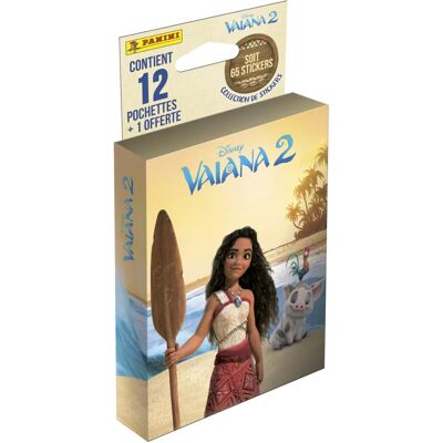 Panini Vaiana 2 - 12 pochettes + 1 offerte - 65 stickers Panini Vaiana 2 - 12 pochettes + 1 offerte - 65 stickers