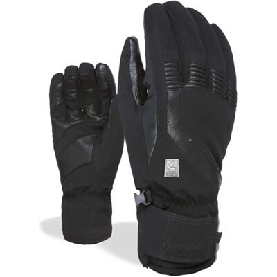 Level Gloves Gants Homme Imperméables Gore-Tex - Noir - Gants de Ski - Publicité Level Gloves Gants Homme Imperméables Gore-Tex - Noir - Gants de Ski - Publicité