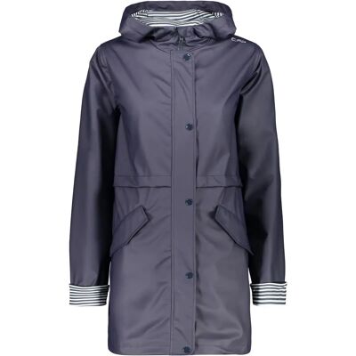 Cappotto di pioggia blu CMP - Impermeabile e antivento Cappotto di pioggia blu CMP - Impermeabile e antivento