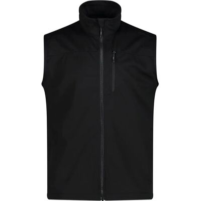 CMP Black Lightweight Windproof Softshell Vest - Vest CMP Black Lightweight Windproof Softshell Vest - Vest