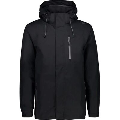 Cmp Regen Zip Hood Ventilation - Regen Hood, Schwarz, 4XL - Regenbekleidung Cmp Regen Zip Hood Ventilation - Regen Hood, Schwarz, 4XL - Regenbekleidung