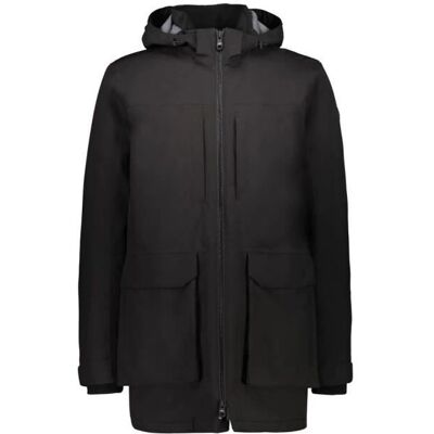 CMP Parka 30K2997 Fekete Regular Fit - Parka CMP Parka 30K2997 Fekete Regular Fit - Parka