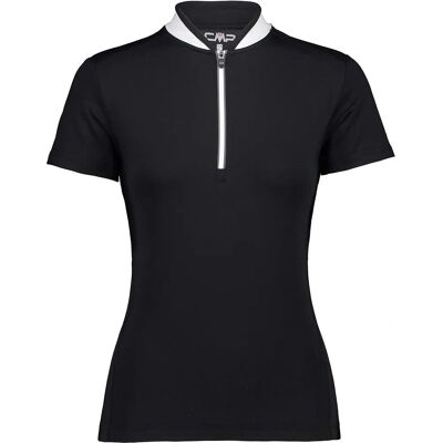 T-shirt de vélo noir CMP - Respirant, stretch 4 directions T-shirt de vélo noir CMP - Respirant, stretch 4 directions