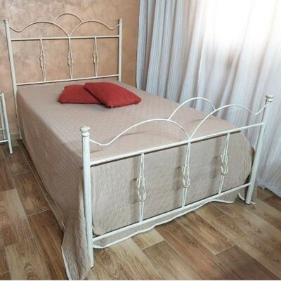 IPERBRIKO Doppelbett aus Eisen mit Golddetails - Bett IPERBRIKO Doppelbett aus Eisen mit Golddetails - Bett