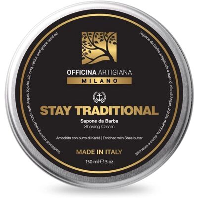 The Goodfellas' Smile - Stay Traditional - 150 ml - Citrus - Shaving Soap - Publicité The Goodfellas' Smile - Stay Traditional - 150 ml - Citrus - Shaving Soap - Publicité