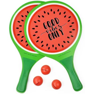 Legami Wassermelone Strandtennis - Beach Rackets Legami Wassermelone Strandtennis - Beach Rackets