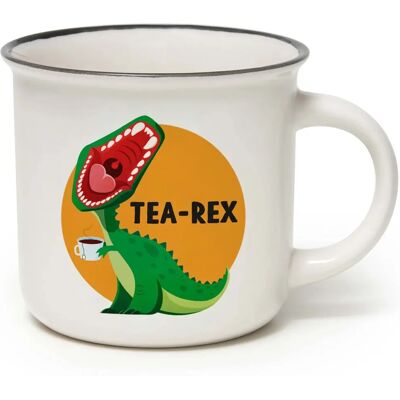 Legami Kaffeetasse - Tea Rex Porzellan - Mach Pause Legami Kaffeetasse - Tea Rex Porzellan - Mach Pause