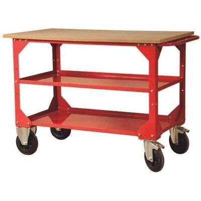 METALWORKS - MWGR23 - 1240x700x952mm - 1000kg - carro de trabajo METALWORKS - MWGR23 - 1240x700x952mm - 1000kg - carro de trabajo