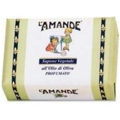 Savon à l'Huile d'Olive L'Amande - Naturel, Nourrissant, 200g Savon à l'Huile d'Olive L'Amande - Naturel, Nourrissant, 200g