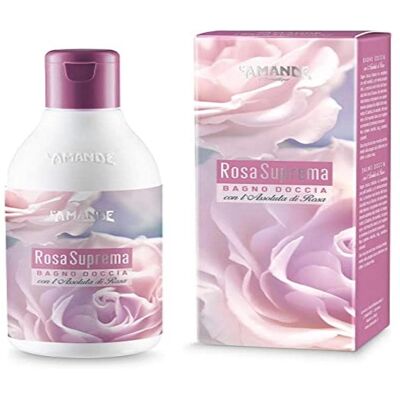 L'Amande Rosa Suprema Duschgel - För känslig hud, Rosenextrakt L'Amande Rosa Suprema Duschgel - För känslig hud, Rosenextrakt