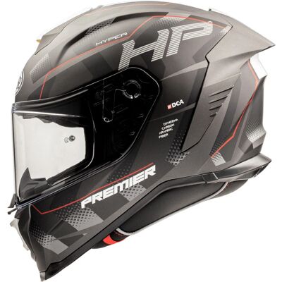 Premier - Hyper HP92 - Nero/Rosso - 2XL - Full Face Helmet Premier - Hyper HP92 - Nero/Rosso - 2XL - Full Face Helmet