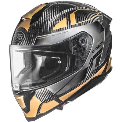 Casque Intégral Hyper Carbon de Premier - Léger, Aérodynamique & Prêt pour Bluetooth - Publicité Casque Intégral Hyper Carbon de Premier - Léger, Aérodynamique & Prêt pour Bluetooth - Publicité