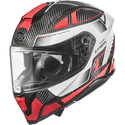 Casco integrale Premier TK92 - Rosso/Bianco/Grigio Casco integrale Premier TK92 - Rosso/Bianco/Grigio