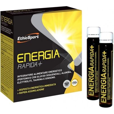 Ethicsport Energia Rapida + Integratore Sportivo - Vial da 25ml Ethicsport Energia Rapida + Integratore Sportivo - Vial da 25ml