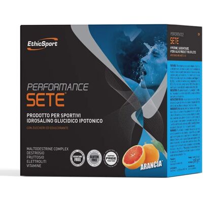 EthicSport Idratazione Performance - Bevanda Sportiva Arancia - 14 Bustine EthicSport Idratazione Performance - Bevanda Sportiva Arancia - 14 Bustine