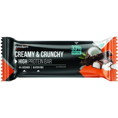 Barre Proteica Cocco e Cioccolato Fondente EthicSport - Spuntino Proteico Barre Proteica Cocco e Cioccolato Fondente EthicSport - Spuntino Proteico
