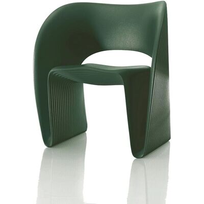 Fauteuil Raviolo Vert Olive de Magis - Publicité Fauteuil Raviolo Vert Olive de Magis - Publicité