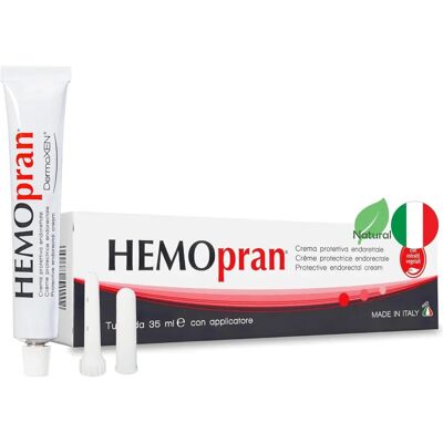 Ekuberg Pharma Hemopran Crema Endorettale - Sollievo da emorroidi Ekuberg Pharma Hemopran Crema Endorettale - Sollievo da emorroidi