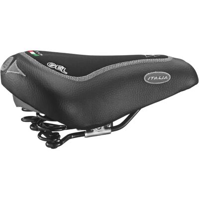 Selle Montegrappa Citybike Bravo Gel - Siège de vélo - Publicité Selle Montegrappa Citybike Bravo Gel - Siège de vélo - Publicité