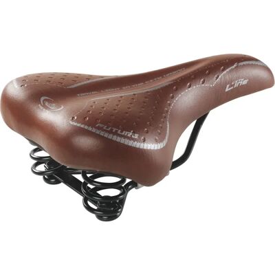 Montegrappa Selle Citybike - Marron, Flex PU, 250x190mm - Selle de Vélos Urbains - Publicité Montegrappa Selle Citybike - Marron, Flex PU, 250x190mm - Selle de Vélos Urbains - Publicité