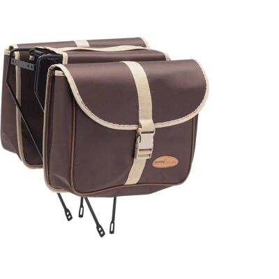 Bonin Zaino Marrone 29x10x25cm - Resistente e Stile Bonin Zaino Marrone 29x10x25cm - Resistente e Stile