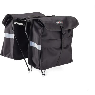 Bonin Borsa Bisaccia Estensibile Nera - Bagagli Bonin Borsa Bisaccia Estensibile Nera - Bagagli