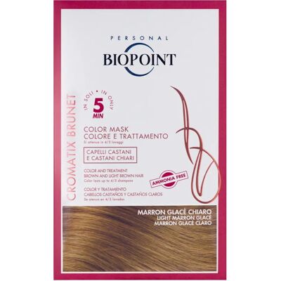 Biopoint Masque Marron Glacé - Soin colorant Biopoint Masque Marron Glacé - Soin colorant