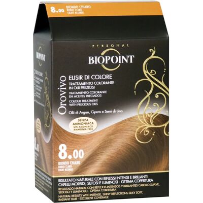 Colorazione Biopoint Argan Cipresso Semi di Lino - Biondo Chiaro Colorazione Biopoint Argan Cipresso Semi di Lino - Biondo Chiaro