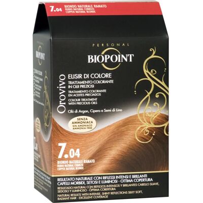 Biopoint Orovivo Elixir de Couleur pour Cheveux - Blond Naturel Cuivre Biopoint Orovivo Elixir de Couleur pour Cheveux - Blond Naturel Cuivre