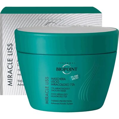 Biopoint Masque Miracle Liss - 72h Lisse - 200ml Biopoint Masque Miracle Liss - 72h Lisse - 200ml