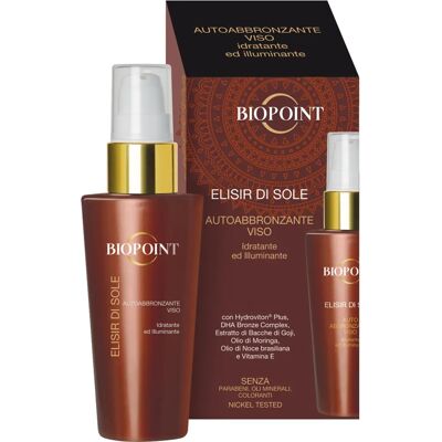 Biopoint Selbstbräunung Serum Gesicht - Hydratisierend, Natürlicher Glanz Biopoint Selbstbräunung Serum Gesicht - Hydratisierend, Natürlicher Glanz