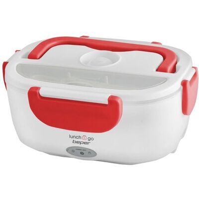 Beper 90.920R Boîte à lunch électrique - Chauffe-aliments portable - 1L Beper 90.920R Boîte à lunch électrique - Chauffe-aliments portable - 1L